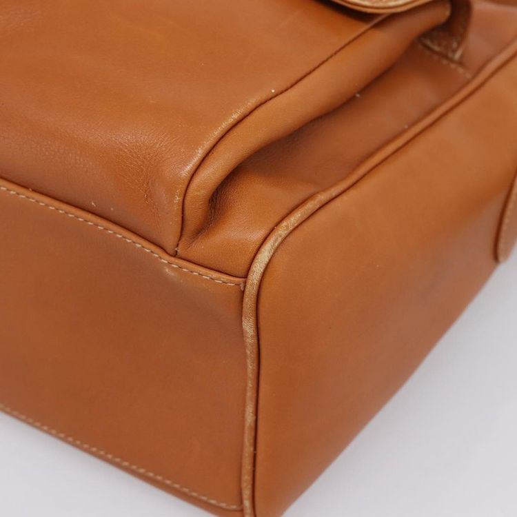 GUCCI Bamboo Shoulder Bag Leather Brown Gold Auth ep16426 - Jerrillo image 10