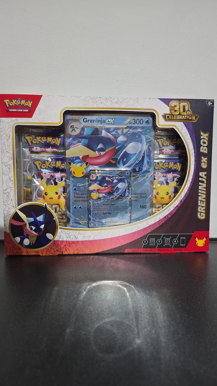 Mega Greninja Ex Box 30th