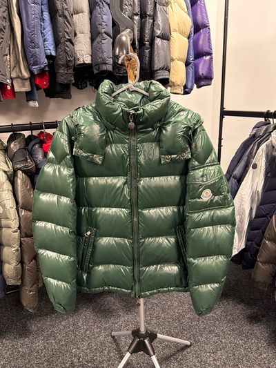 Small - men’s Moncler Maya Green Puffer Jacket