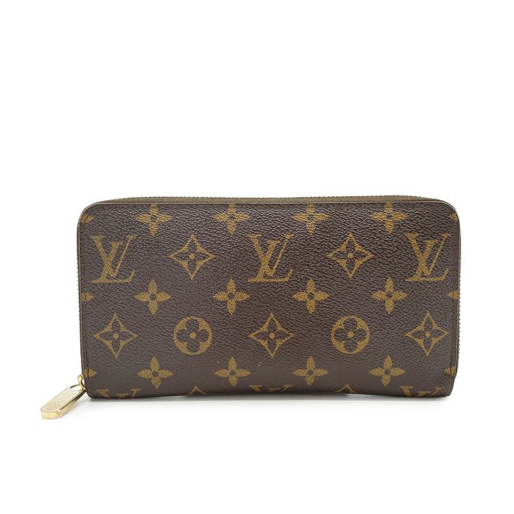 Louis Vuitton Monogram Canvas Zippy Continental Long Wallet