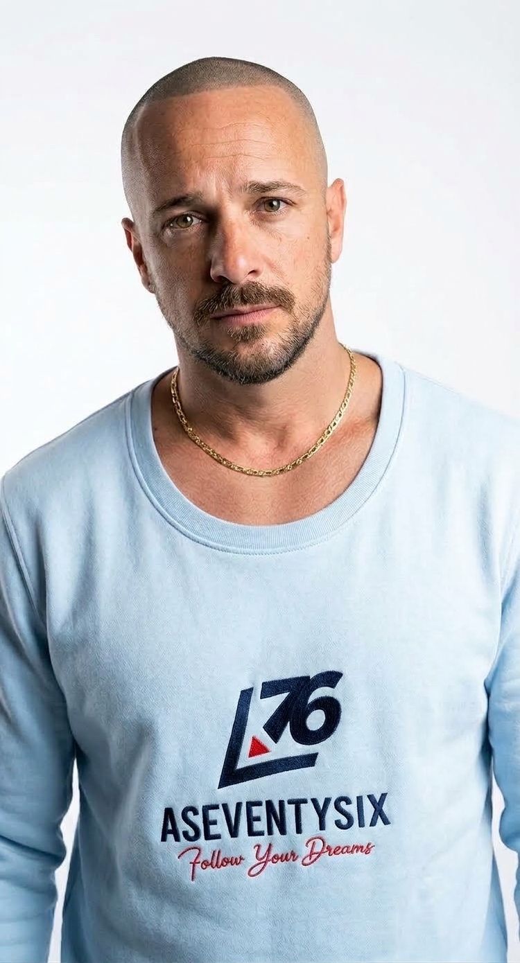 Aseventysix Light Blue Sweatshirt image 4