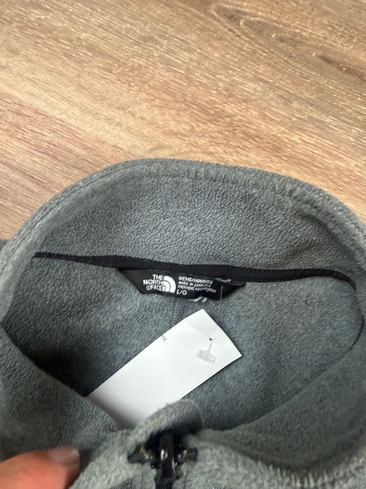 Grey The North Face Polartec Fleece Zip Up (L) image 5