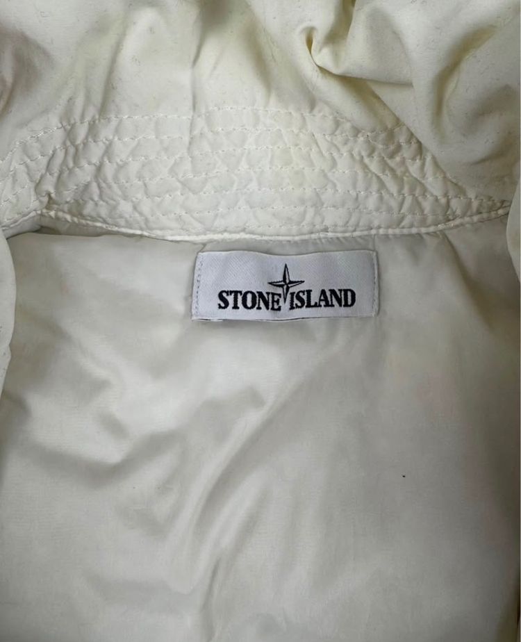 White Stone Island Crinkle Reps NY Down Jacket (A/W 2020) 3