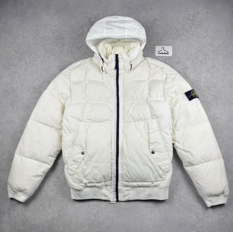 White Stone Island Crinkle Reps NY Down Jacket (A/W 2020) 2