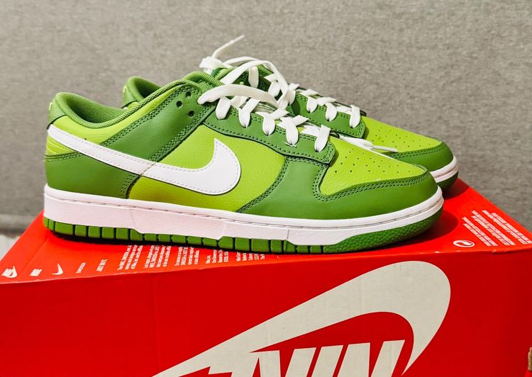 Nike Green Low-Top Sneakers image 1