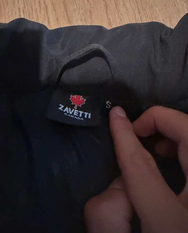 Zavetti Canada Black Puffer Vest image 7