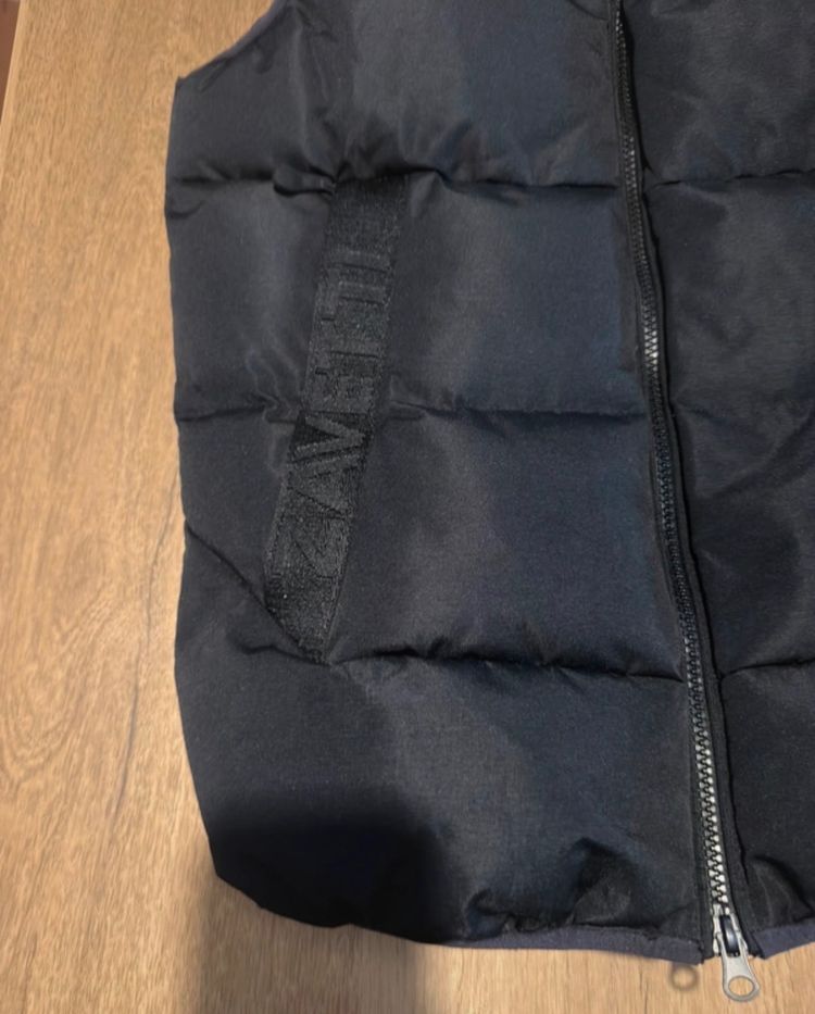 Zavetti Canada Black Puffer Vest image 3