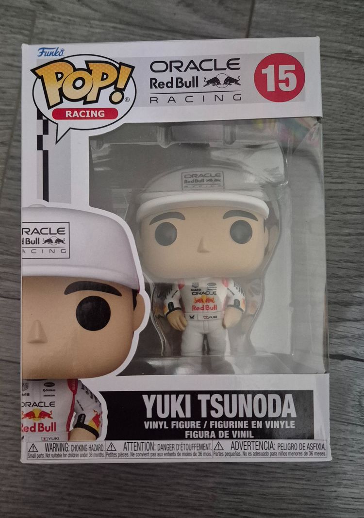 Funko Pop! Racing Yuki Tsunoda Vinyl Figure image 1