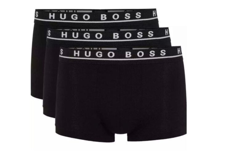 Hugo Boss Men'S Boxer Trunks 3-Pack