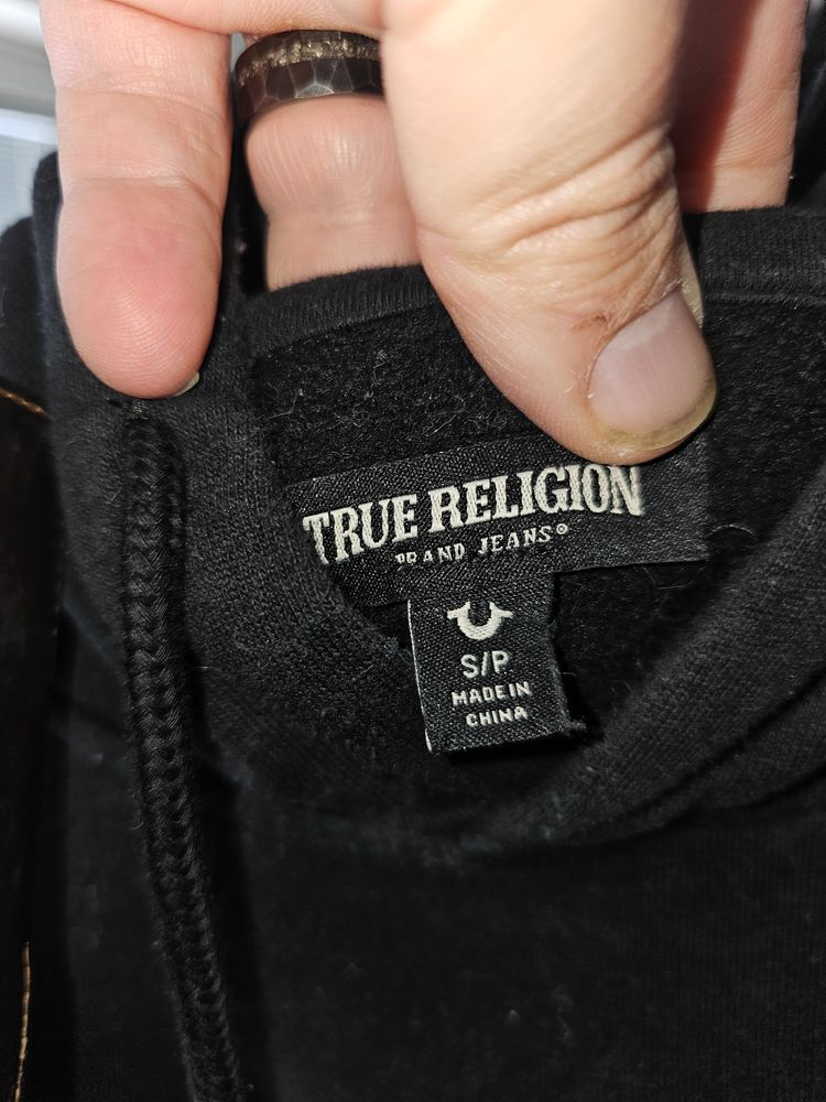 True Religion Black Hoodie 2