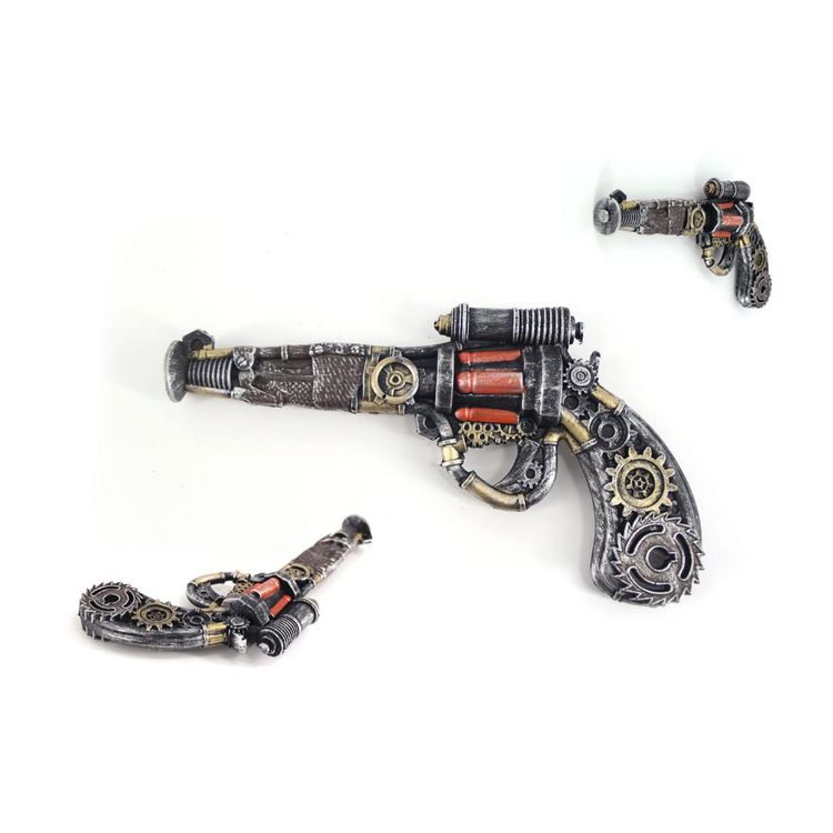 Steampunk Revolver Foam Pistol