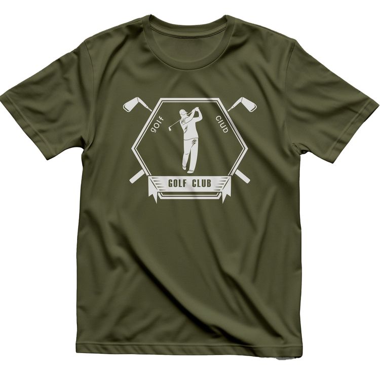 Golf-02 Swing into t-shirt AU