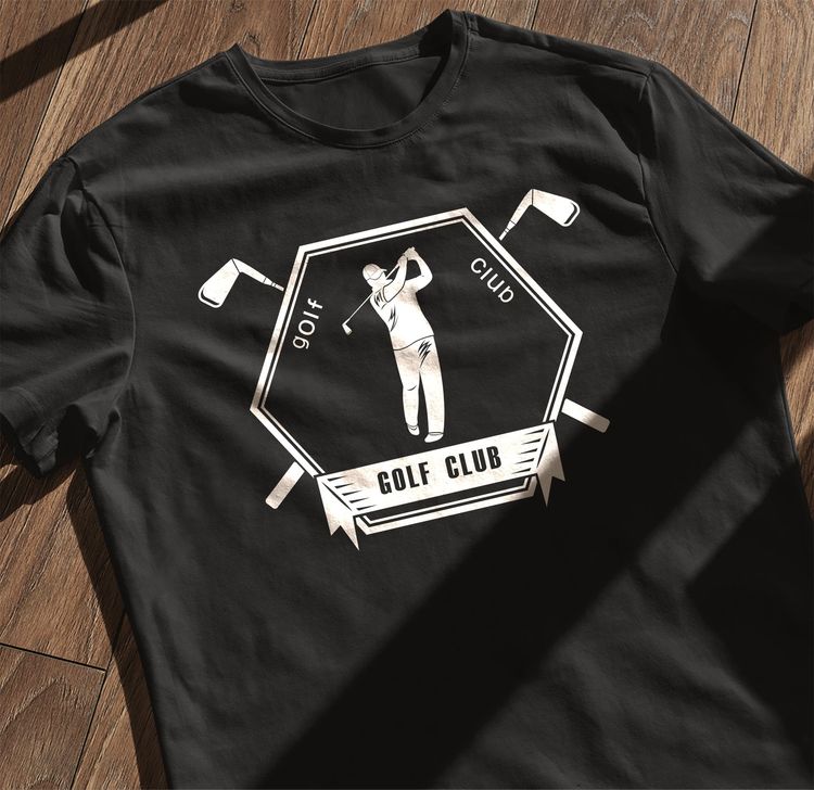 Golf-02 Swing into t-shirt AU 11