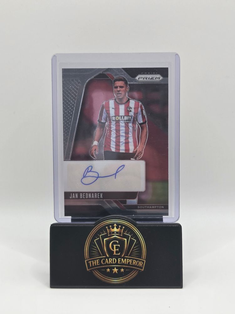 Jan Bednarek (Southampton) Autographed Card Prizm Premier League 2024-2025 image 1