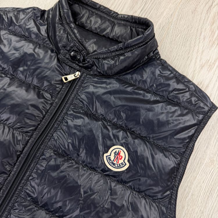 Moncler Men’s Navy GUI Gilet - Size 3 image 6