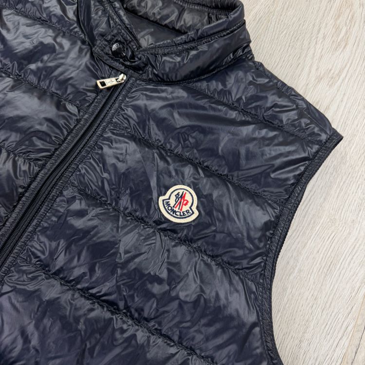 Moncler Men’s Navy GUI Gilet - Size 3 image 4