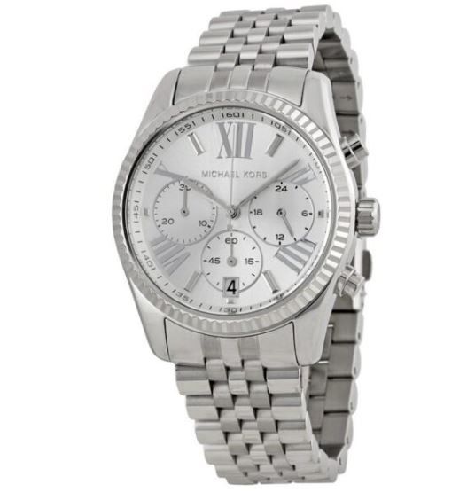 Michael Kors MK5555 Lexington Silver For Women
