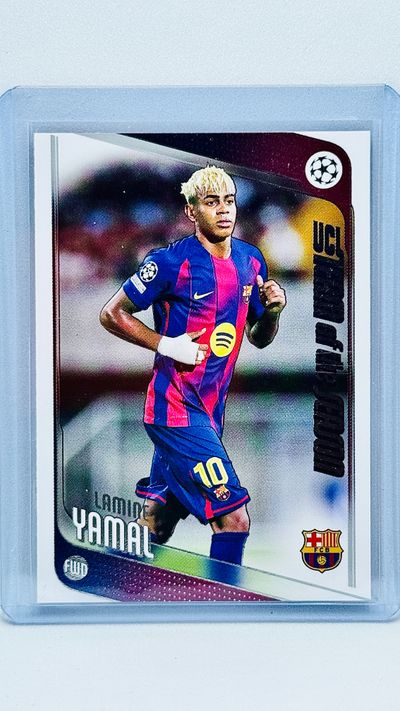 Lamine Yamal - Barcelona - Team of the Season - Topps UCC 2025-26