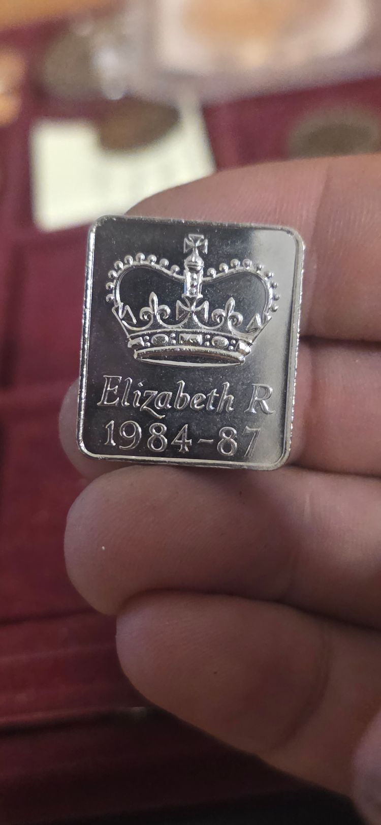 Royal Mint Commemorative Silver Bar £4 10