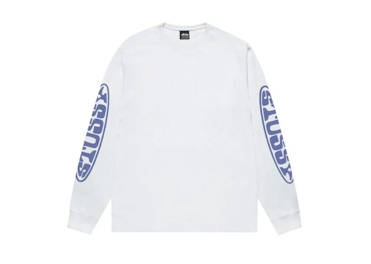 Immagine di Stussy Pill Long-Sleeve Tee White 2
