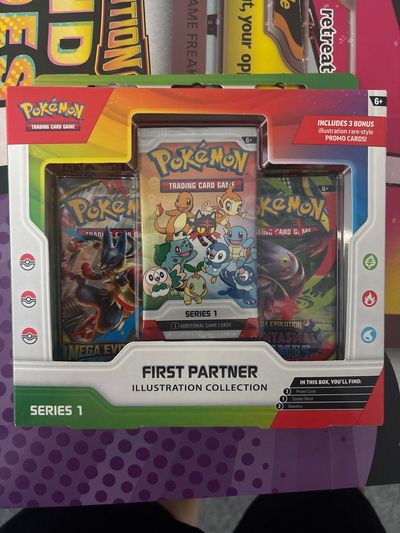 Pokémon Trading Card Game First Partner Illustration Collection Series 1