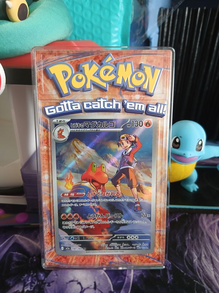Pokémon custom made slab x 1 choose colour 6