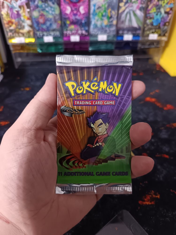 VINTAGE GYM CHALLENGE BOOSTER PACK! 1999-2000