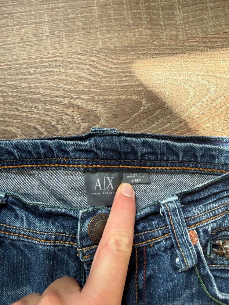 00s Armani Exchange Straight Leg Jeans (31) image 4