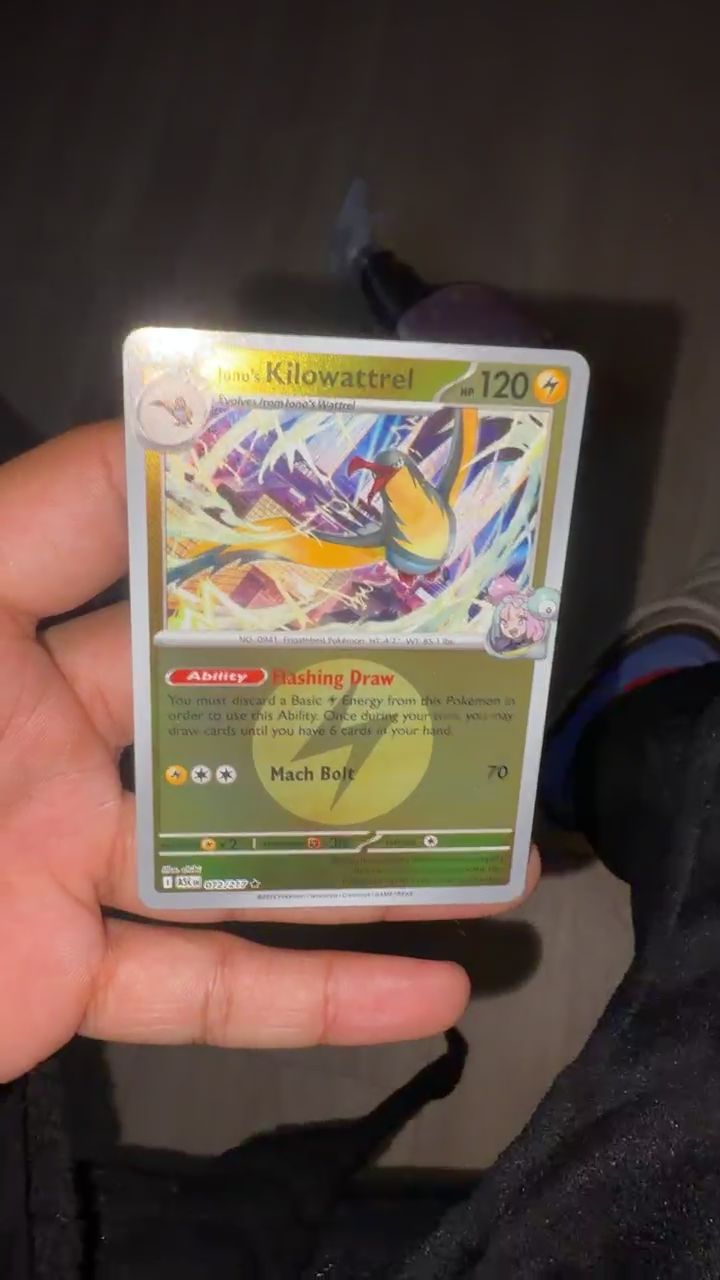 Pokemon Pokemon Iono's Kilowattrel 072/217 [sv3] product image