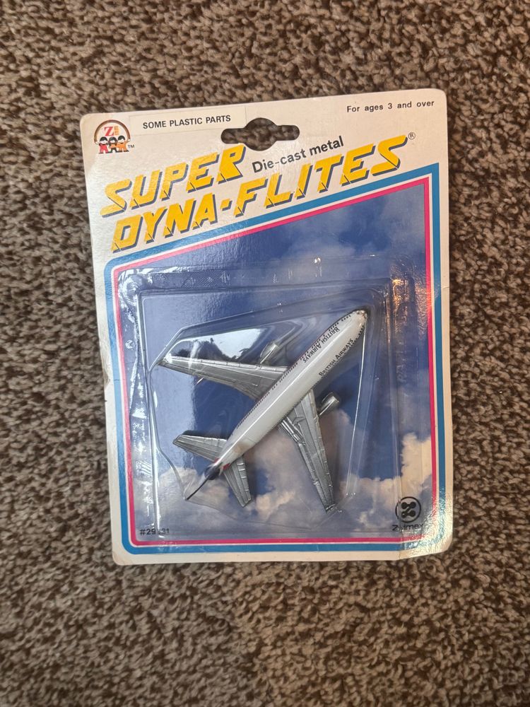 Die-Cast Metal Airplane Toy