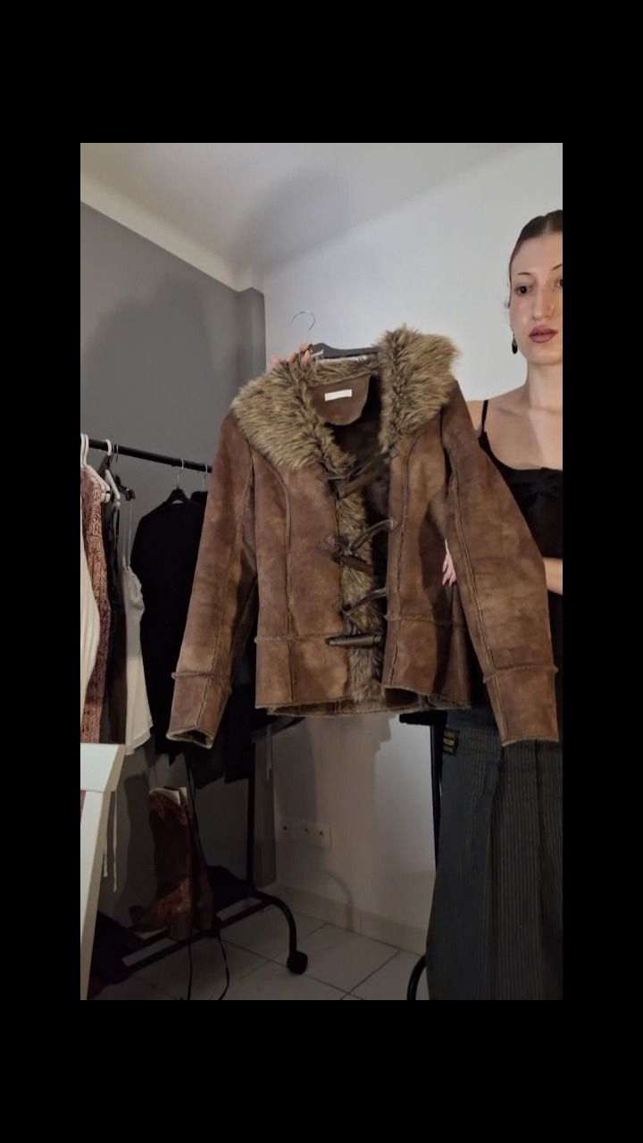 Other brown fake fur jacket product image