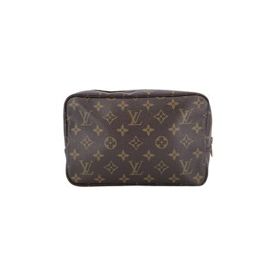 Louis Vuitton Vintage Cloth Clutch Bag Trousse de Toilette