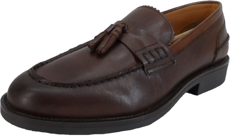Roamers Classic Brown Retro,Ska,Northern Soul Tassel Loafers