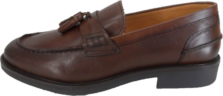 Roamers Classic Brown Retro,Ska,Northern Soul Tassel Loafers 6