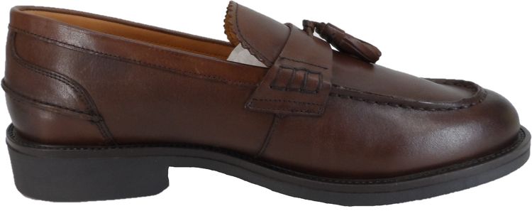 Roamers Classic Brown Retro,Ska,Northern Soul Tassel Loafers 2