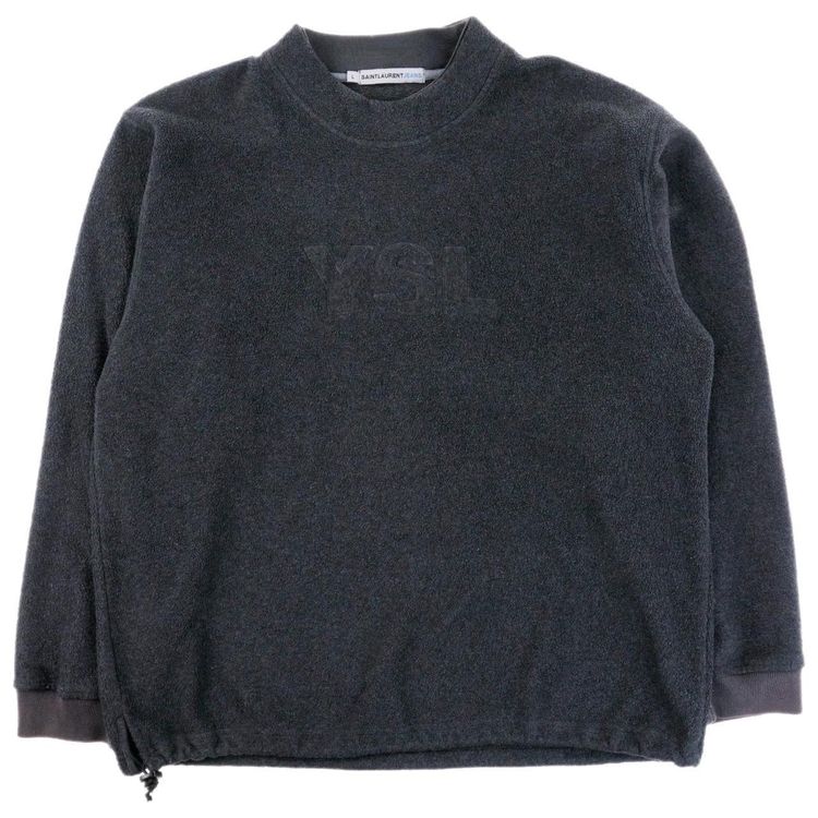 Saint Laurent Paris Vintage YSL Yves Saint Laurent Fleece Jumper Size L product image