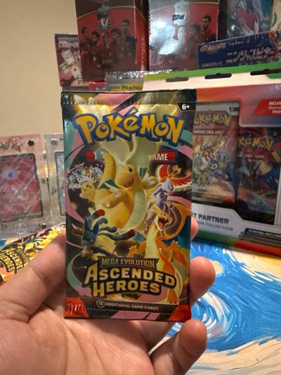 Pokémon Mega Evolution Ascended Heroes Trading Card Game Booster Pack