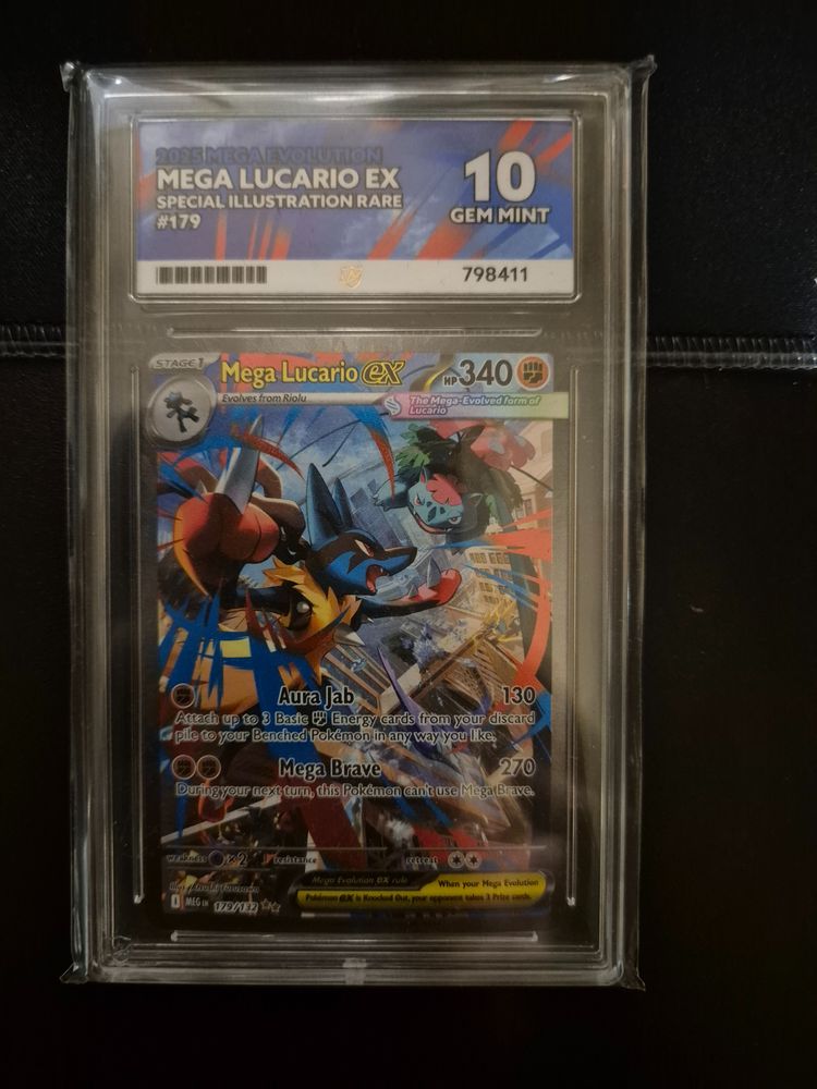 Mega Lucario Ex Trading Card