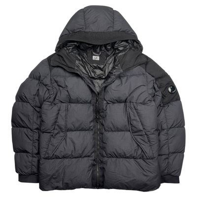 C.P. Company Taylon L Down Puffer Jacket - Dark Grey
