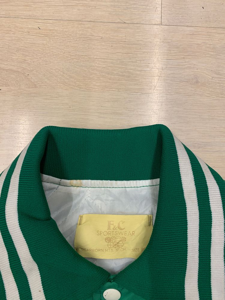 Green Varsity Jacket image 4