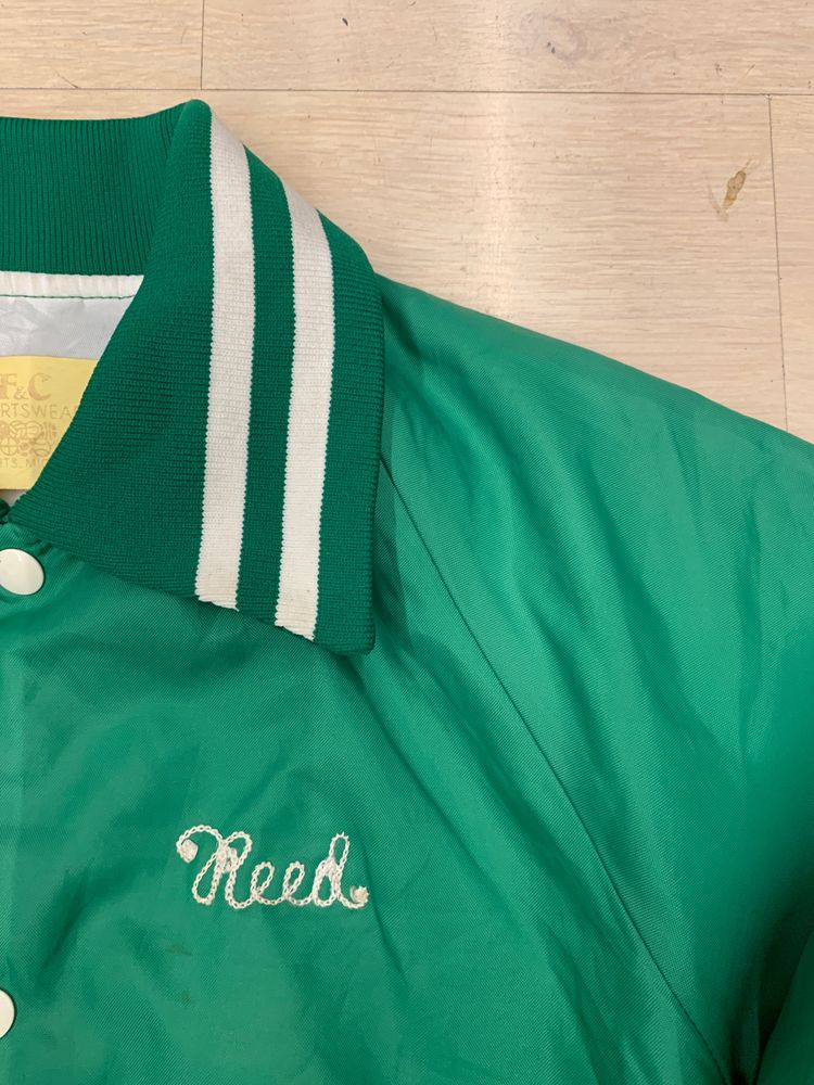 Green Varsity Jacket image 3