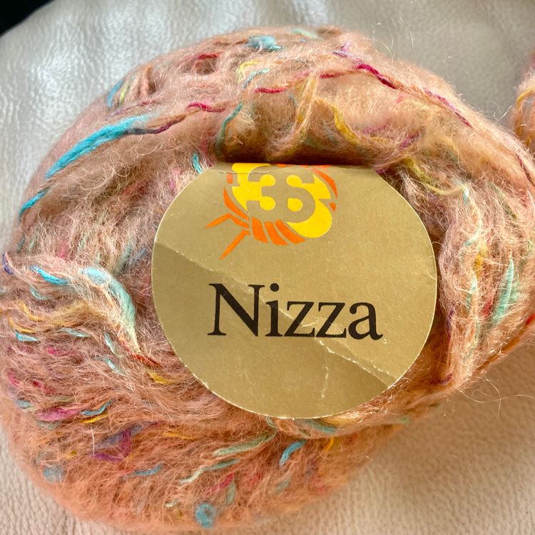Nizza Multicolor Mohair Yarn imagen 3