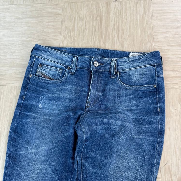 Diesel 2000's fitted washed denim ronhary bootcut jeans (S) image 17