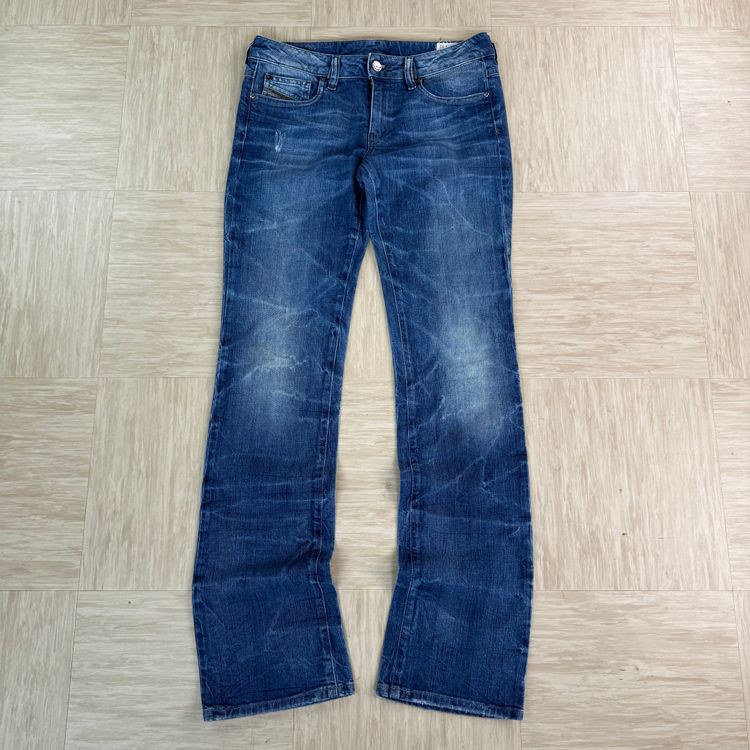 Diesel 2000's fitted washed denim ronhary bootcut jeans (S) image 16
