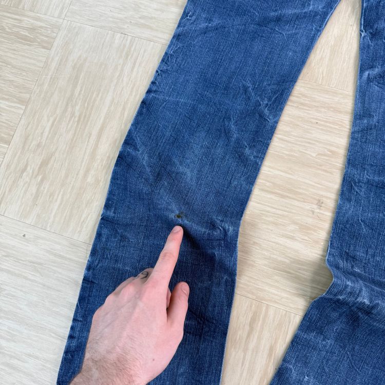 Diesel 2000's fitted washed denim ronhary bootcut jeans (S) image 8