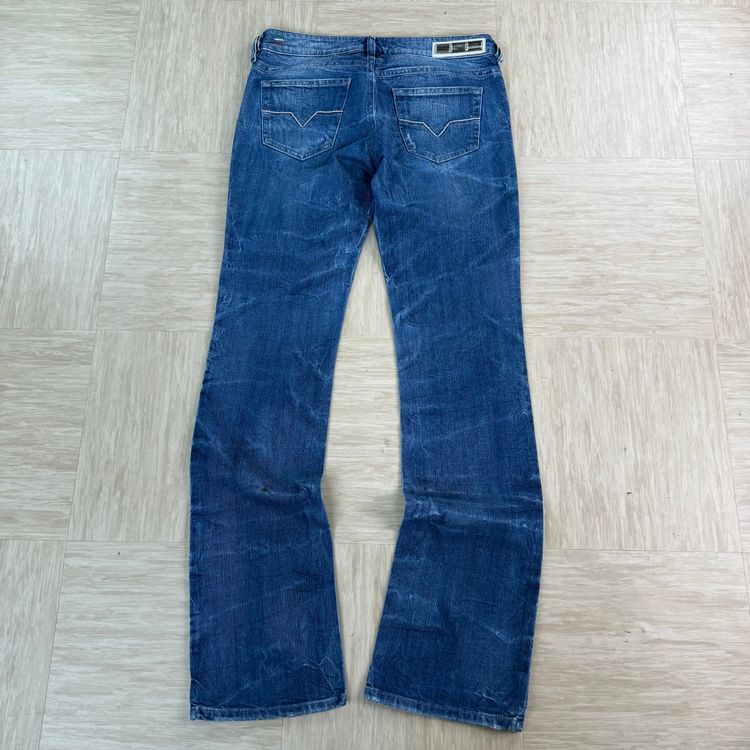 Diesel 2000's fitted washed denim ronhary bootcut jeans (S) image 13