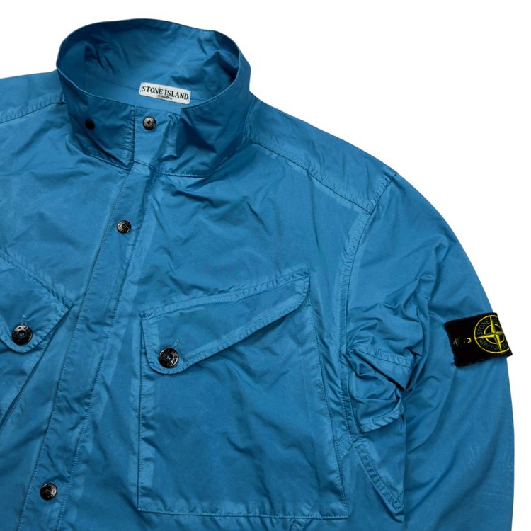 S/S 06 Stone Island David-TC Field Jacket - Blue imagen 4