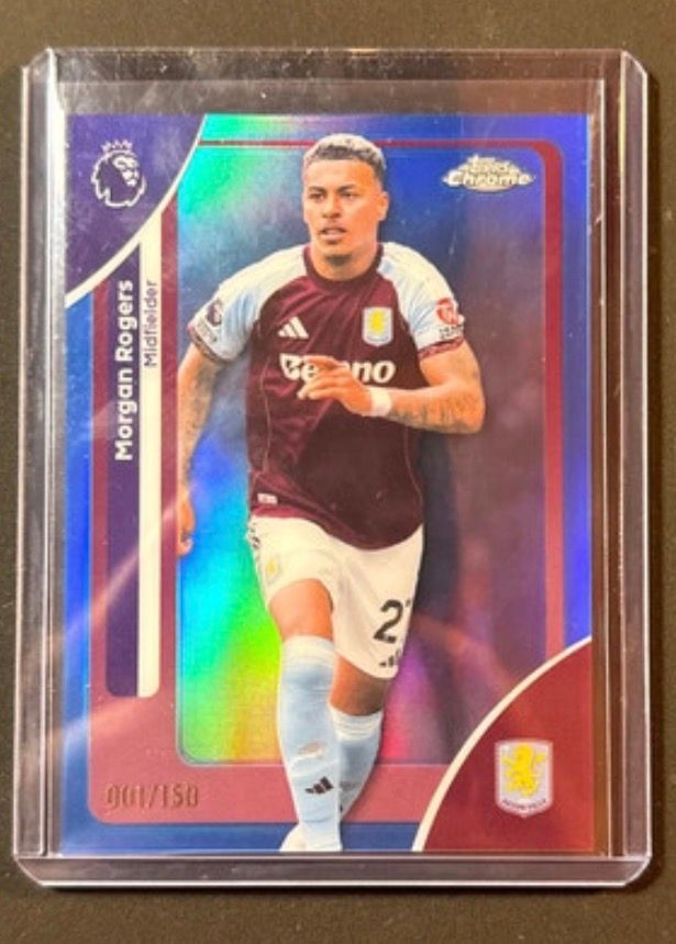 Morgan Rogers Premier League Football Trading Card image 1