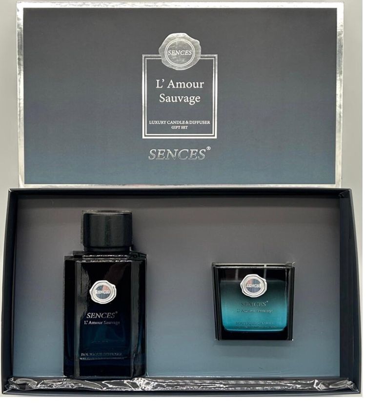 Sences Luxury Candle & Diffuser Gift Set image 2