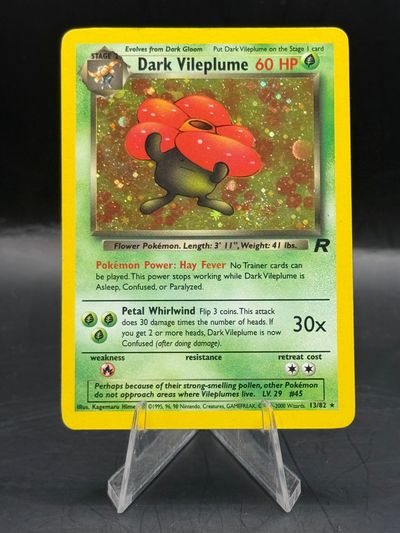 Pokemon Dark Vileplume Holo 13/82 (L/P)